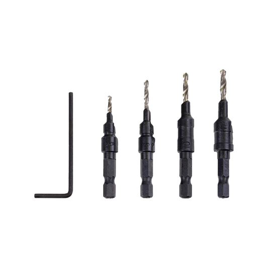 ROK 36268 4pc Screw Pilot Bit Set