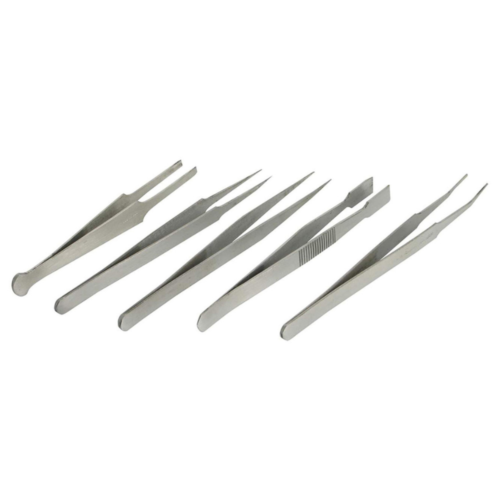 ROK 70110 5pc Tweezer Set