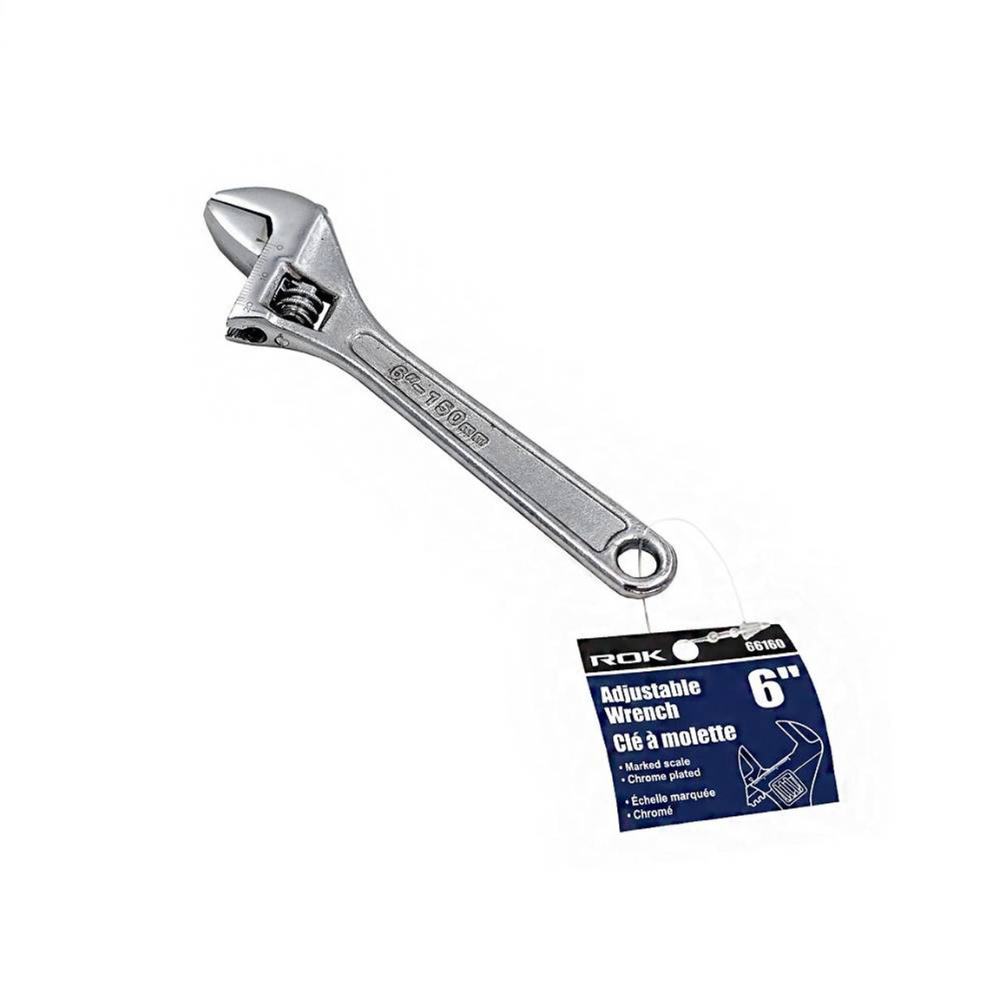 ROK 66160 6in Adjustable Wrench