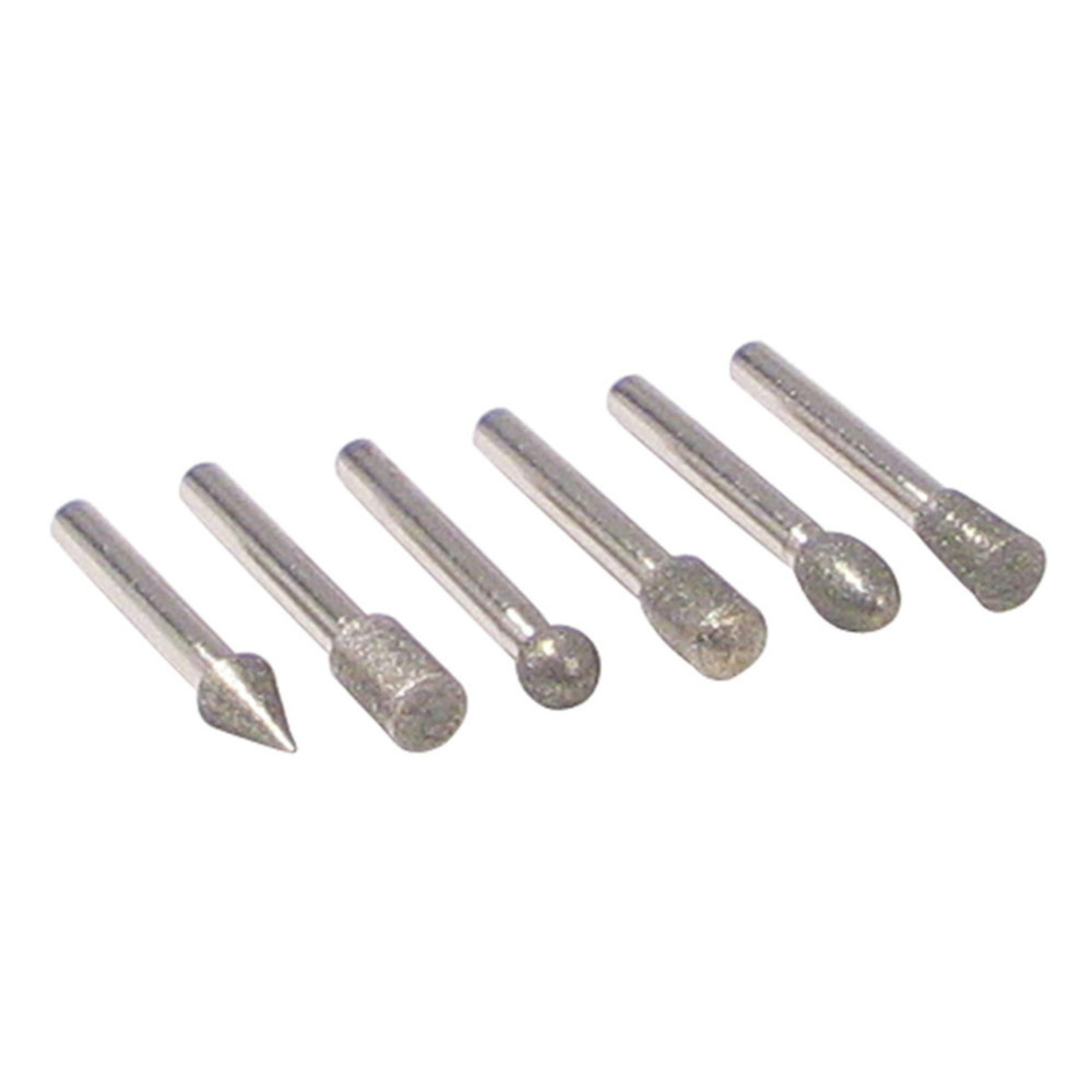 ROK 48326 6pc 1/4in Diamond Point Set