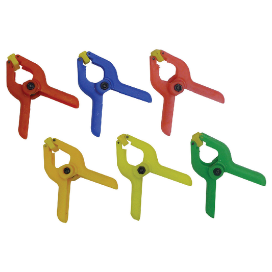 ROK 50108 6pc Mini Spring Clamp Set