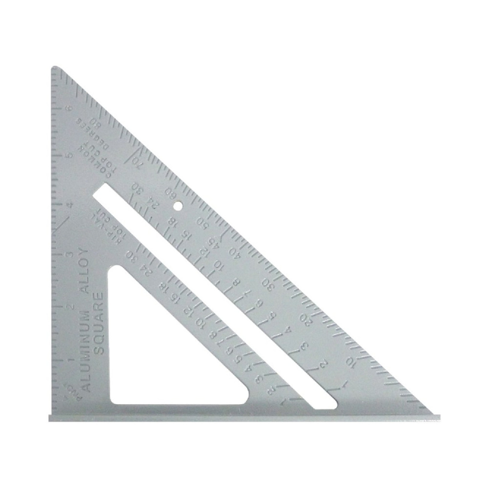 ROK 28354 7in Aluminum Light-Duty Quick Angle Square