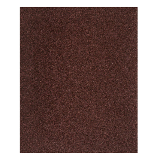 ROK 44913 80 Grit Aluminum Oxide Sandpaper Sheets - 5pk