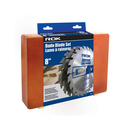 ROK 40715 8in 24T Dado Blade Set