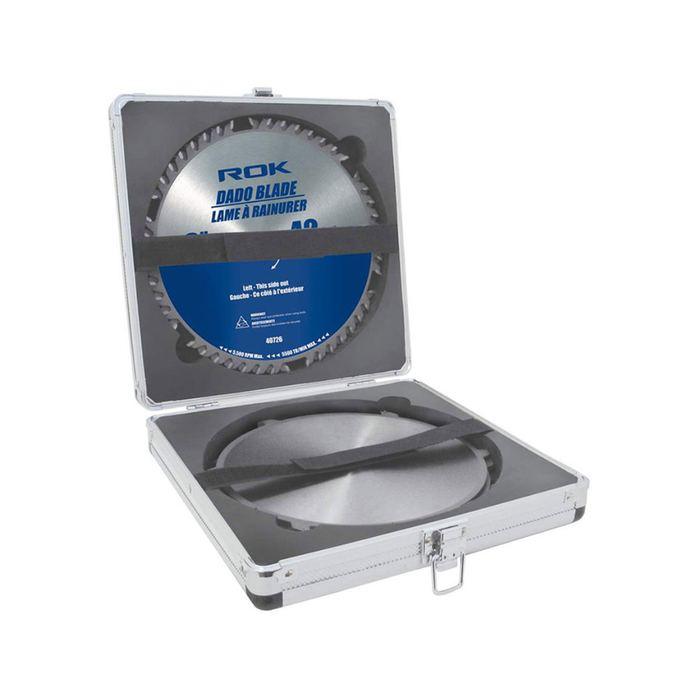 ROK 40726 8in 42T Professional Dado Blade Set