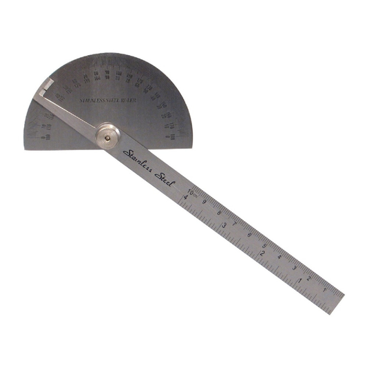 ROK 28230 8in Round Protractor