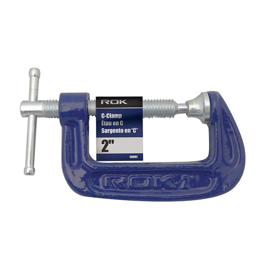 ROK 50002 C-Clamp 2in x 1-1/4in