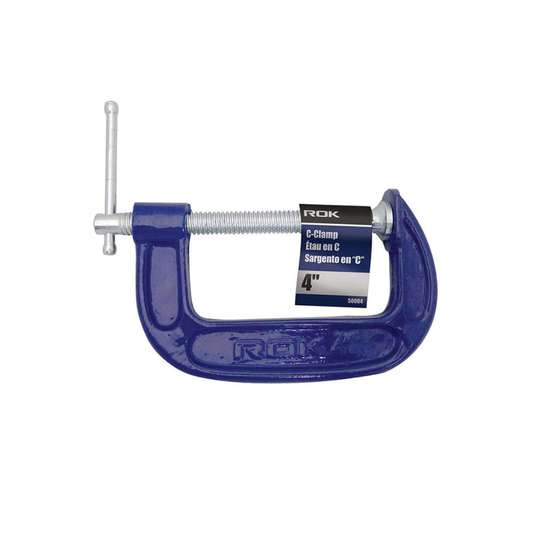 ROK 50004 C-Clamp 4in x 2-1/2in