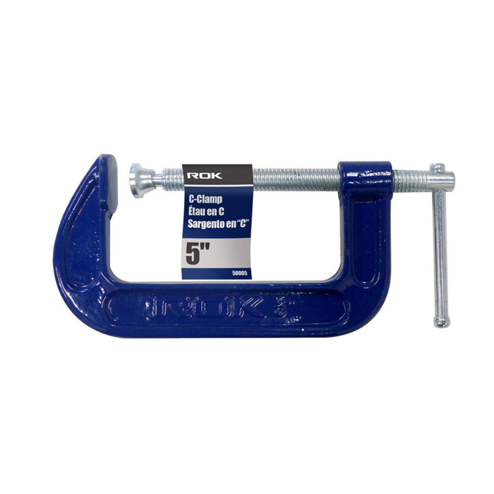 ROK 50005 C-Clamp 5in x 2-5/8in