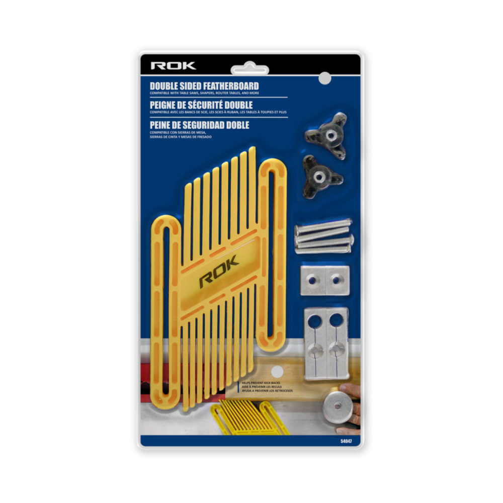 ROK 54047 Double-Sided Plastic Featherboard