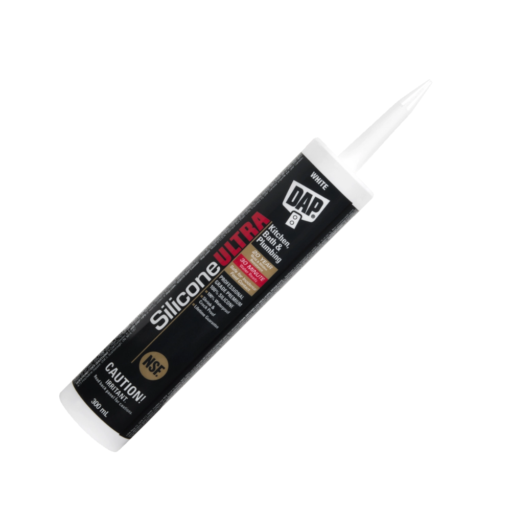 DAP Silicone Ultra Kitchen, Bath & Plumbing 100% Silicone Sealant