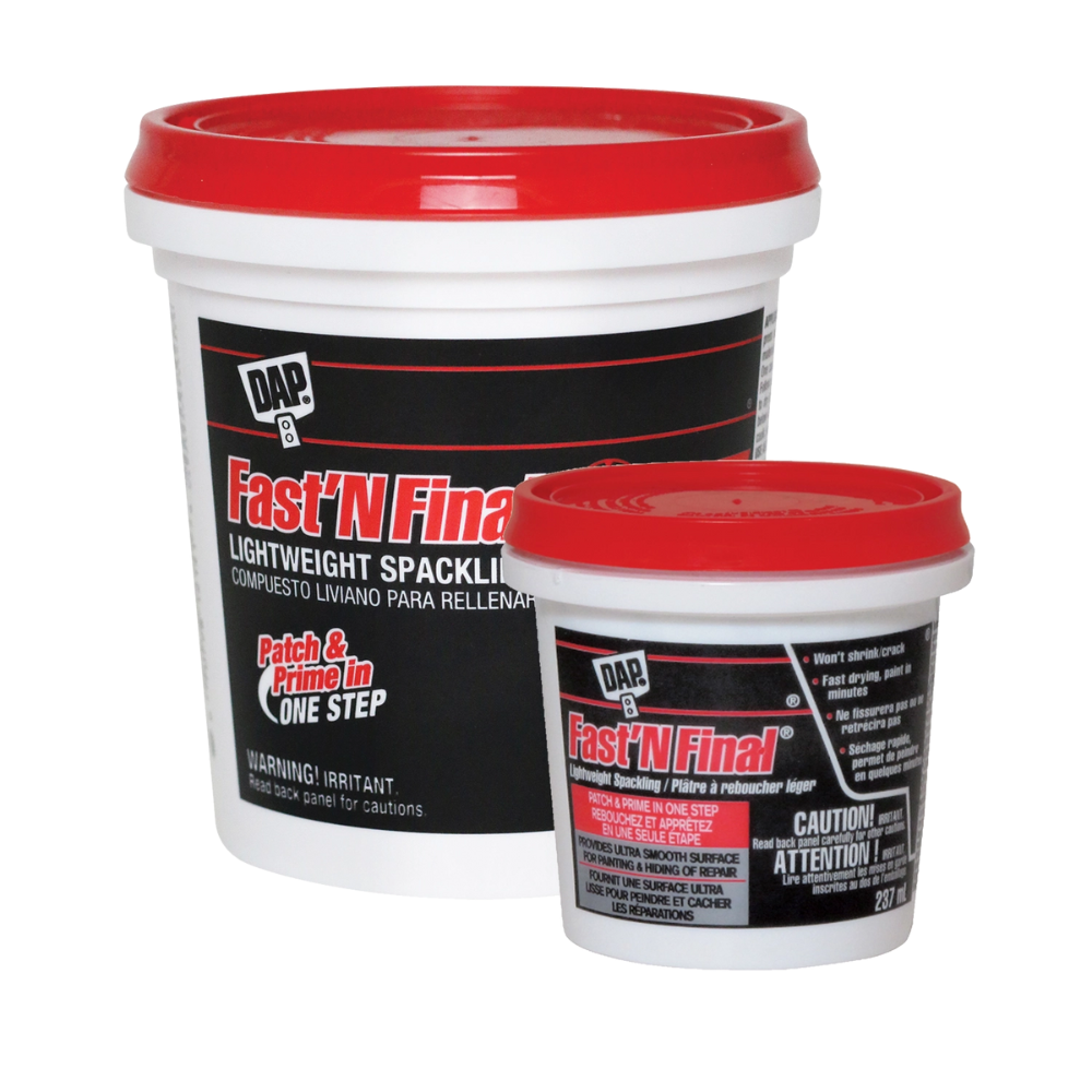 DAP Fast 'N Final Lightweight Spackling