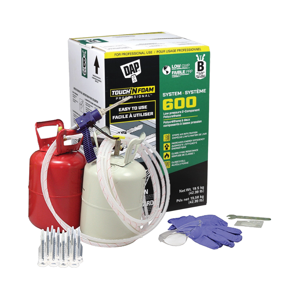 DAP CDATNFP600 System 600 Spray Foam Sealant Kit