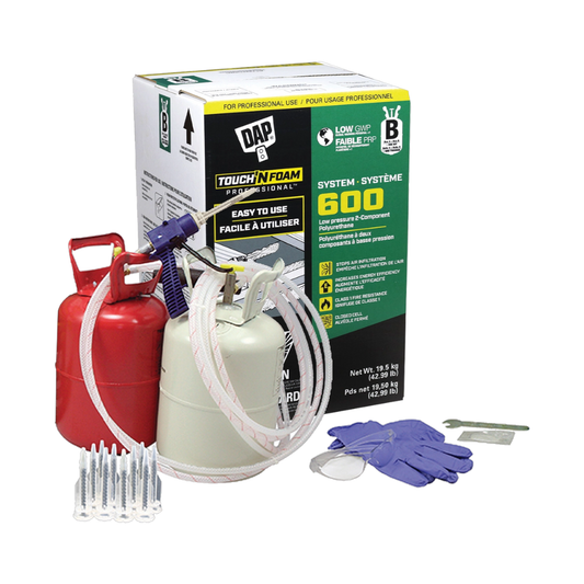 DAP CDATNFP600 System 600 Spray Foam Sealant Kit