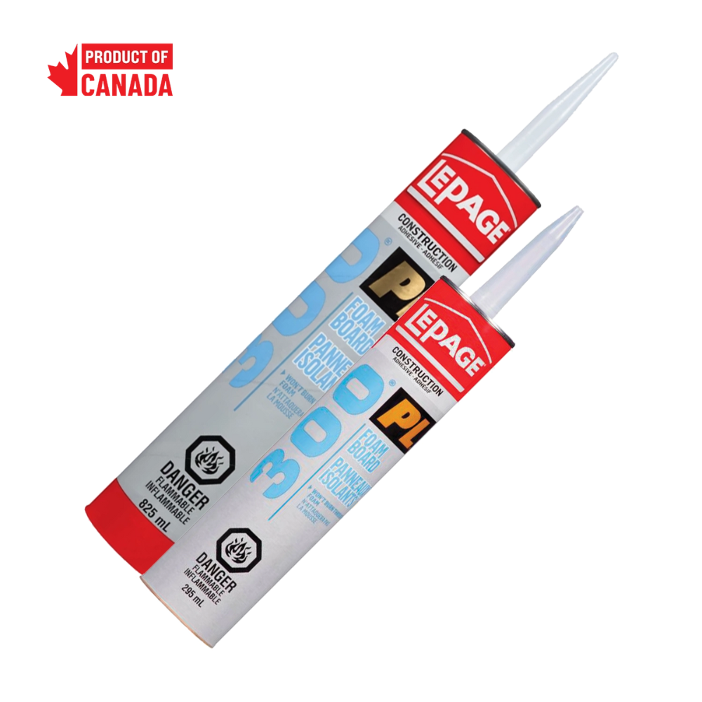 Lepage PL300 Foam Board Construction Adhesive