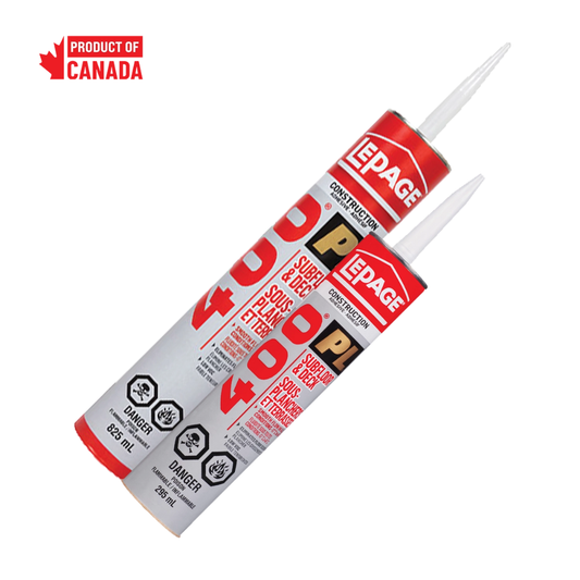 Lepage PL400 Subfloor & Deck Construction Adhesive