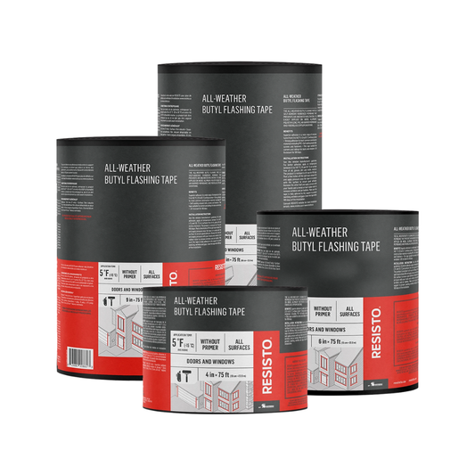 RESISTO All-Weather Butyl Flashing Tape