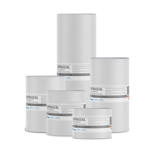 SOPREMA Sopraseal Stick AVB AT Self-Adhered Air/Vapour Barrier Membrane