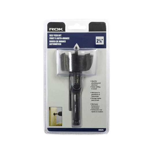 ROK 36625 2-1/4in Self-Feed Drill Bit