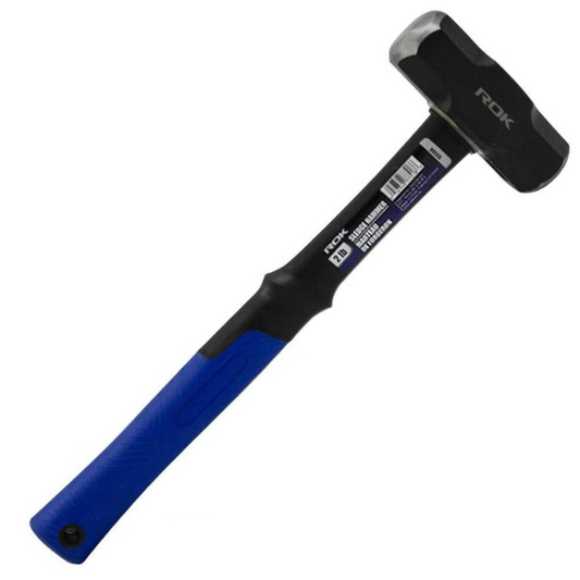 ROK 65560 2lb Sledge Hammer with Fiberglass Handle