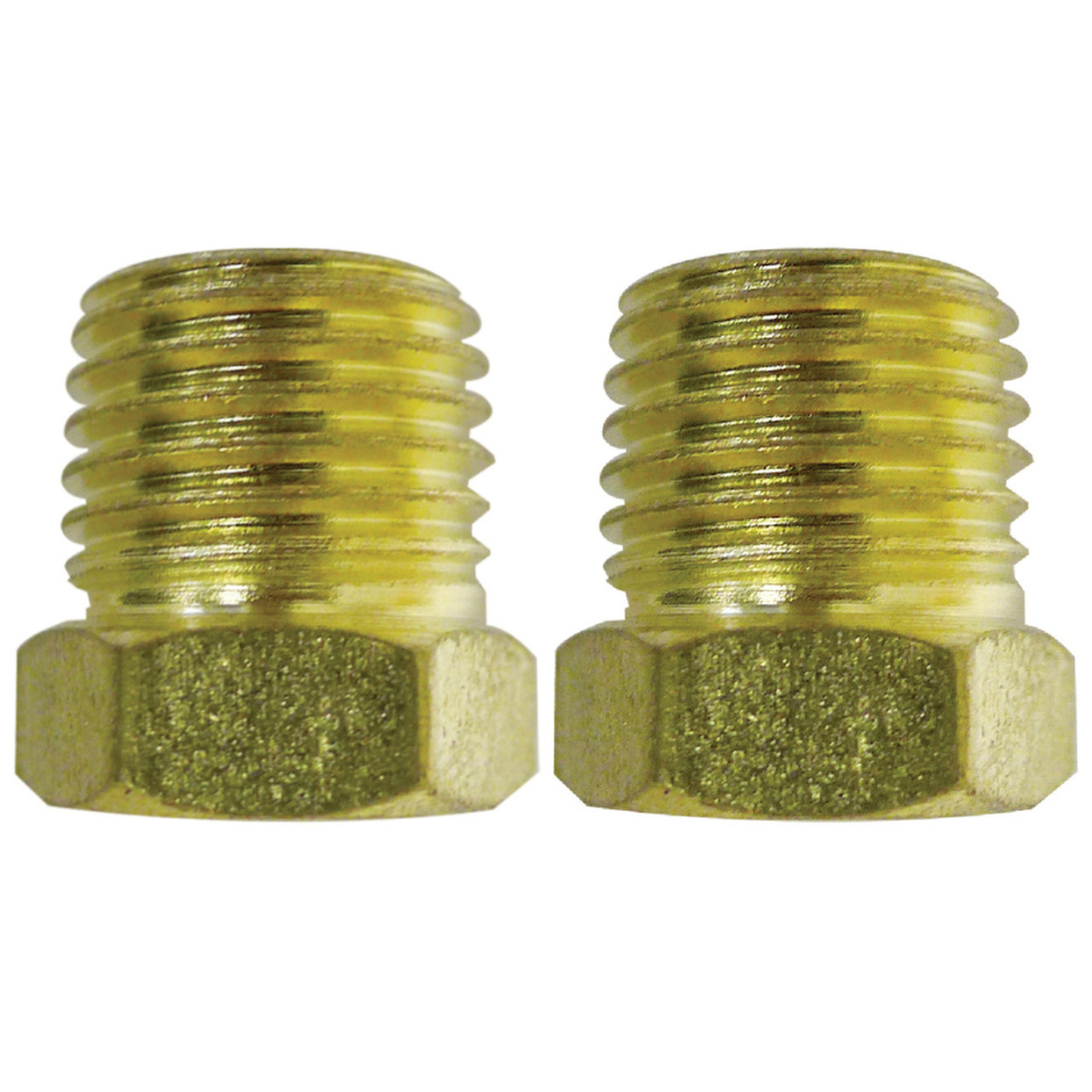 ROK 14248 3/8in M - 1/4in F NPT Reducer Bushings - 2pk