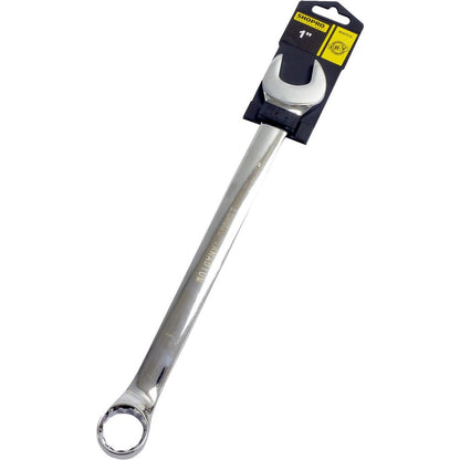 1-Inch Combination Wrench | Chrome Vanadium Steel Open-End and Box-End Hand Tool