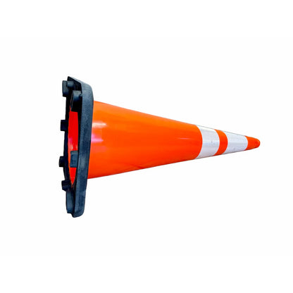 36" Orange Traffic Cone With 3M Reflective Collar | Safety & Roadway Cone