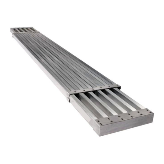 Aluminum Extension Plank 250 lbs. load capacity