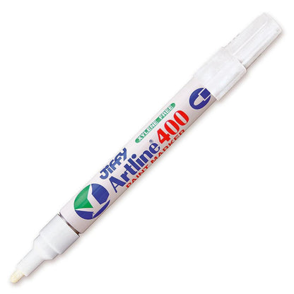Artline EK400 white bullet tip marker