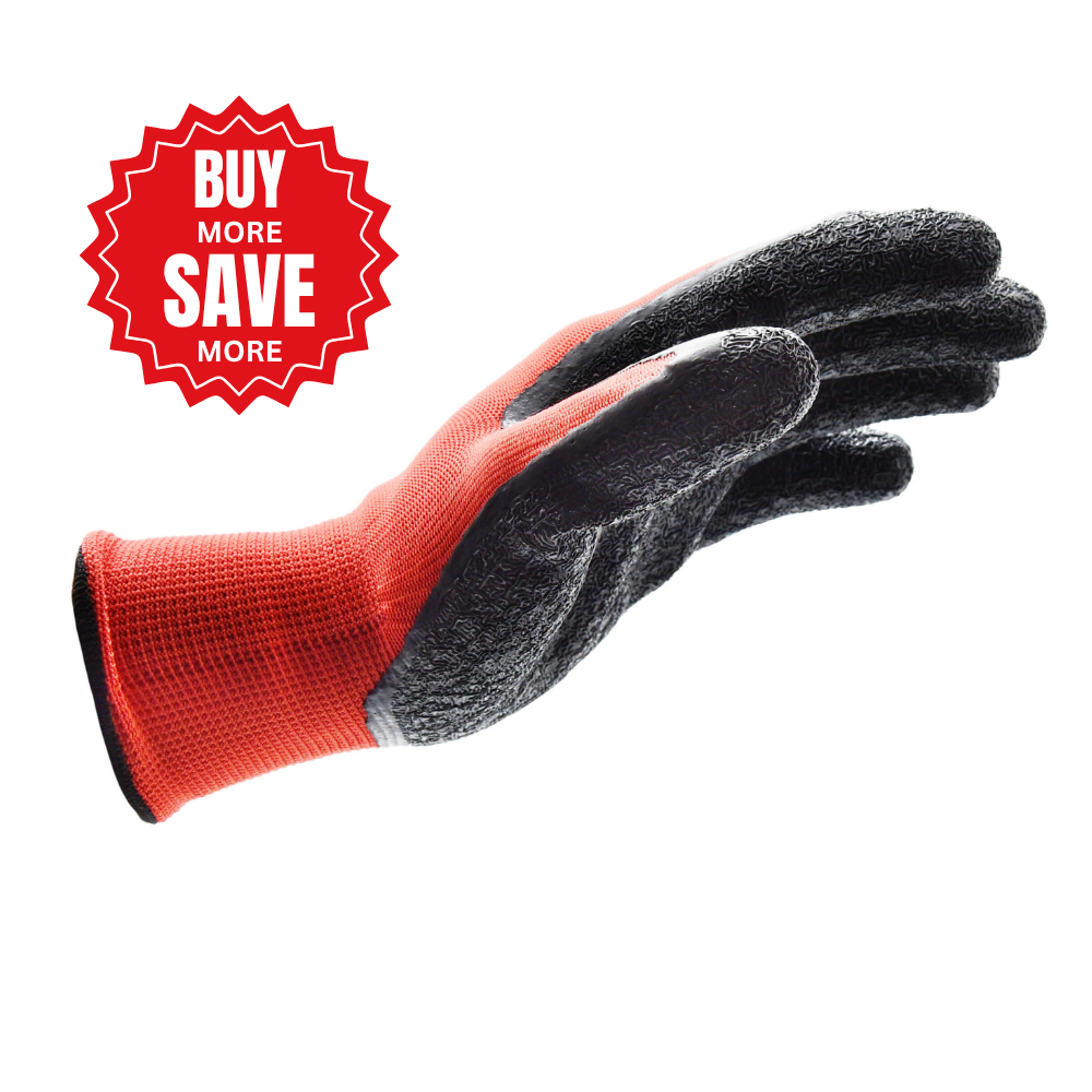 Super-Grip Latex Crinkle Coated Gloves 13 Gauge