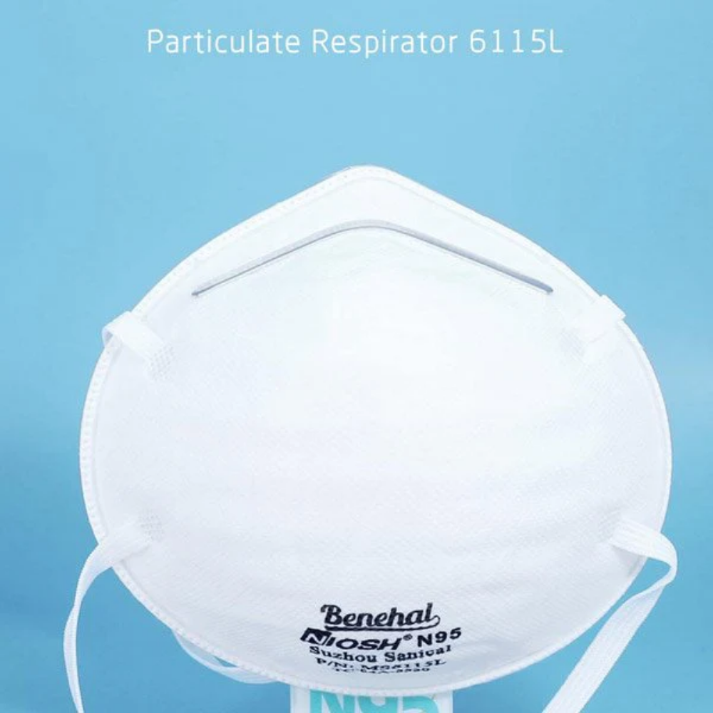 Benehal NIOSH N95 Particulate Respirator 6115L by Suzhou Sanical