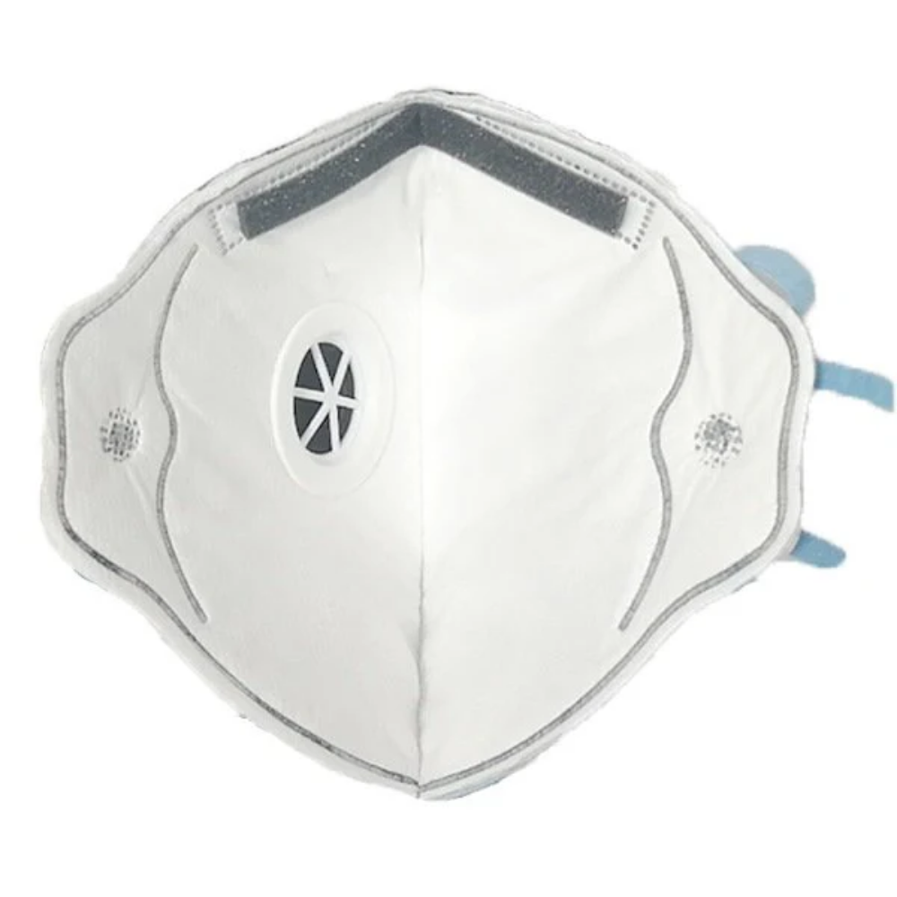 Benehal P385 NIOSH P95 Facepiece Respirator with Active Carbon Layer and Valve