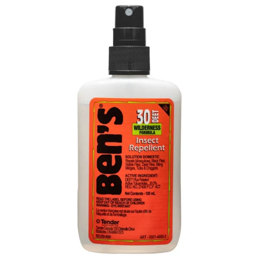 BEN'S 30 DEET Wilderness Formula Insect Repellent Pump Spray 100ml