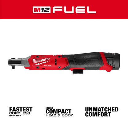 M12 3052-21 FUEL™ 1/4" Ratchet Kit