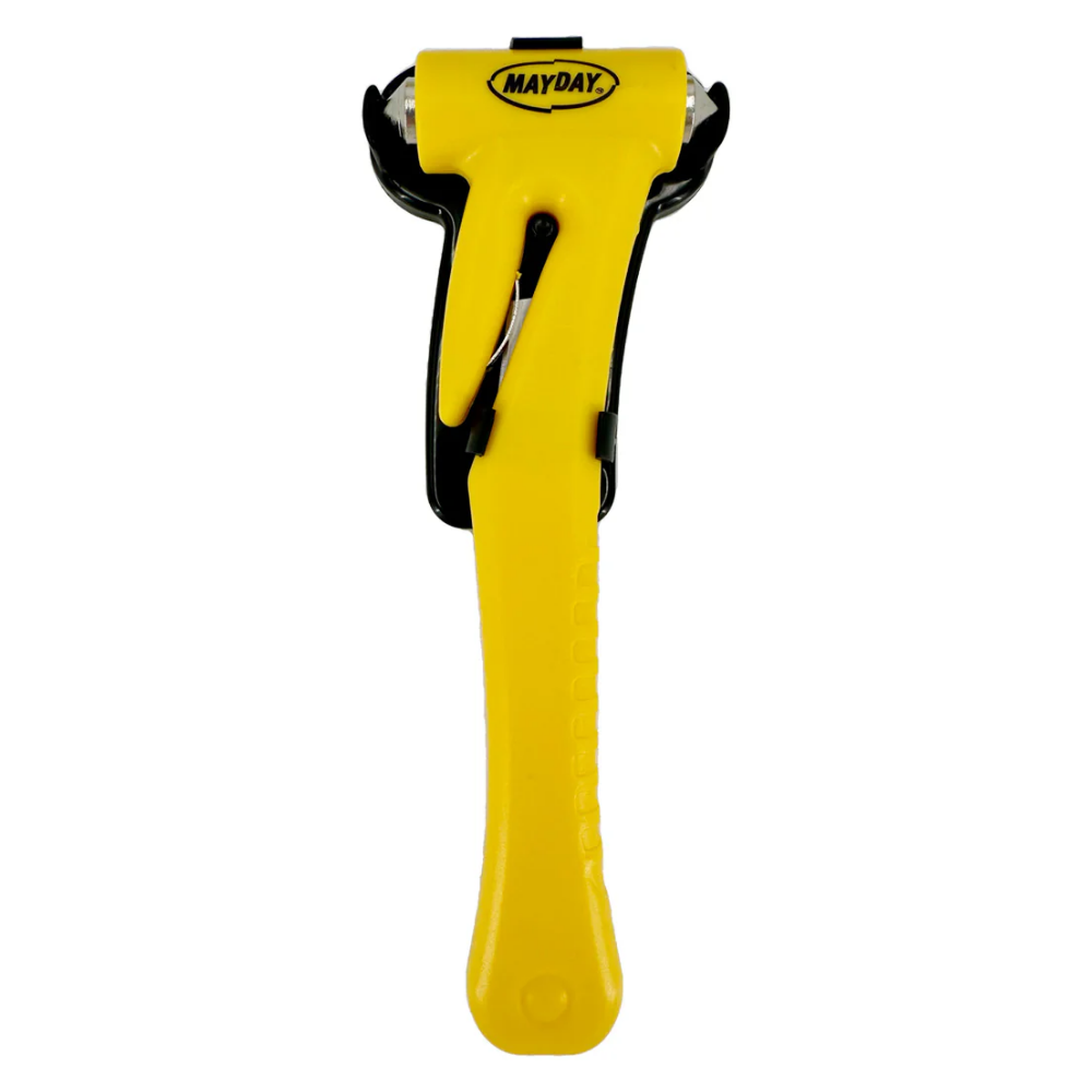 Profile view showing the hammer's grip.