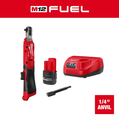 M12 3052-21 FUEL™ 1/4" Ratchet Kit