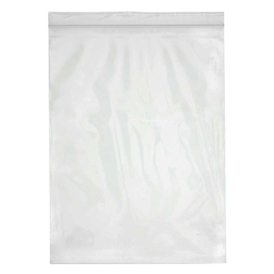 Clear reclosable zip lock poly bag, 10in x 13in, 2 mil
