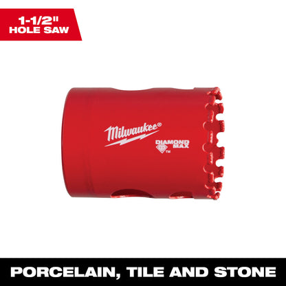 Milwaukee 49-56-5630 1-1/2in Diamond Max Hole Saw