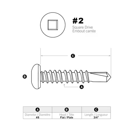 DeWalt HANGERMATE+ concrete anchor size and dimension reference
