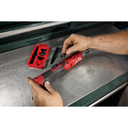 Milwaukee 3053-21 Tool M12 FUEL 12V Lithium-Ion 3/8 in. Cordless Ratchet Kit with (1) 2.5AH Battery and Charger