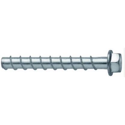 Hilti 423473 1/4 inch x 1-7/8 inch Kwik Hus-EZ Concrete and Masonry Screw Anchors (100-Piece)