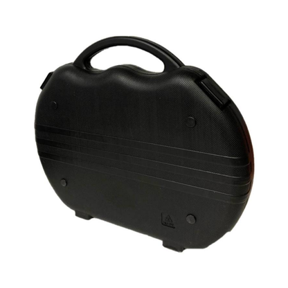 Exterior view of the heavy-duty black protective carrying case for the LEO LED road flare kit featuring a secure handle.