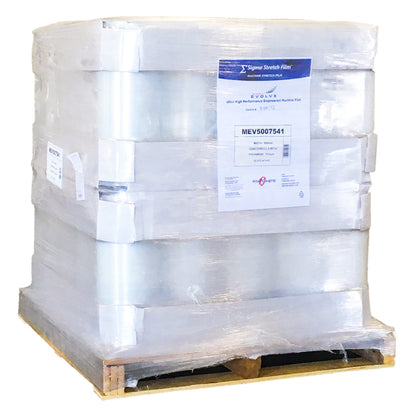 Clear Cast One-Sided Cling Machine Stretch Film Roll 20IN x 6000FT 50 Gauge