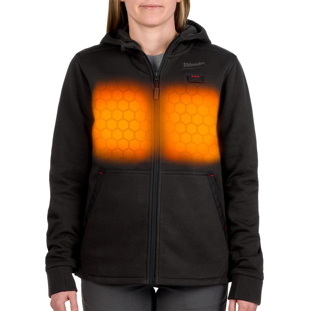 Milwaukee F200B-21XS M12 Women's Heated Hoodie Kit - Black - XS