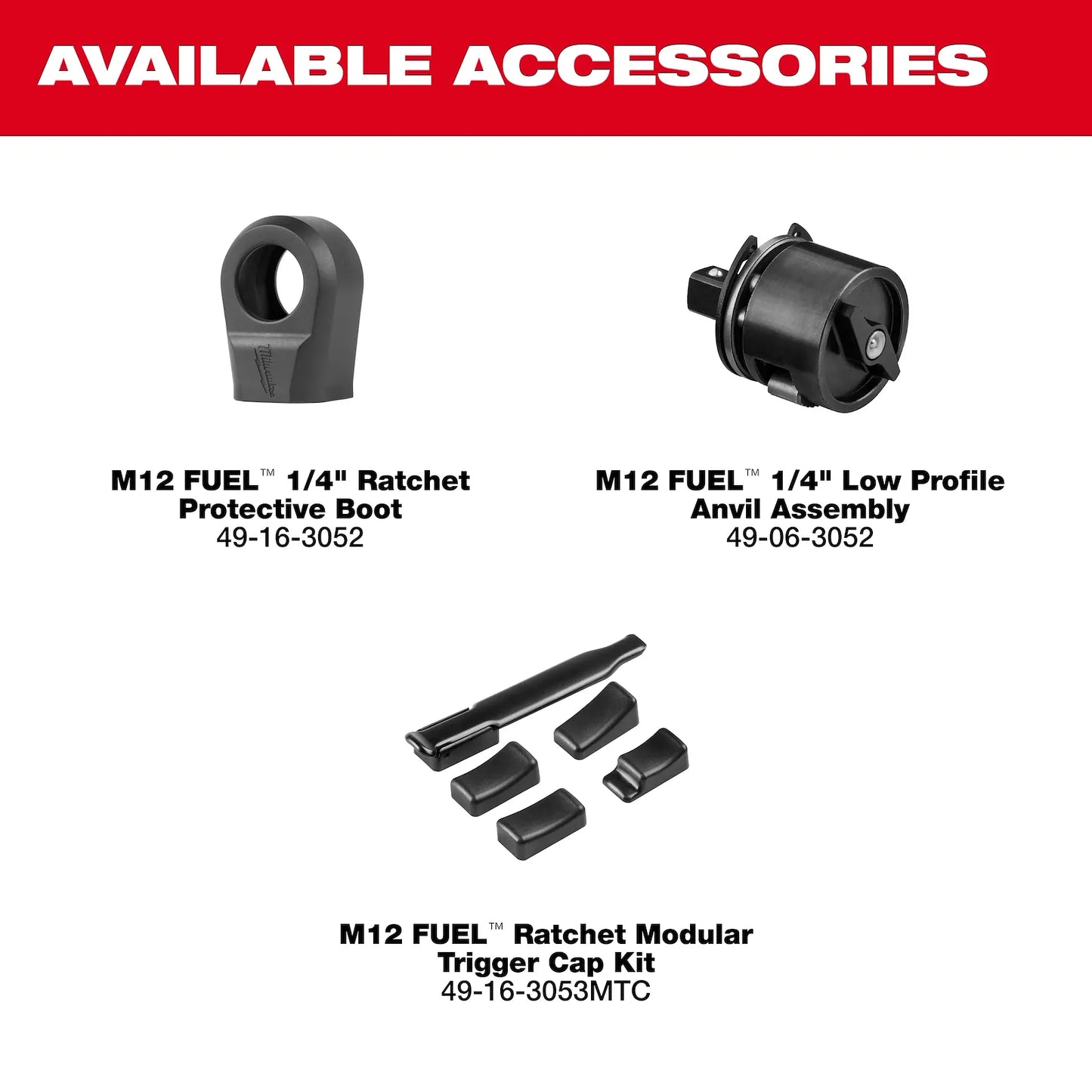 M12 3052-20 FUEL™ 1/4" Ratchet