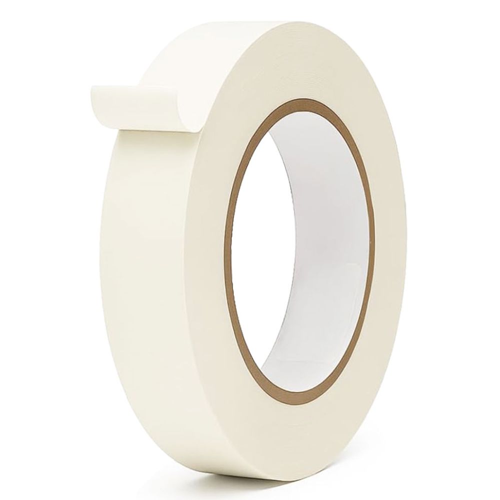 White FB6 flatback paper tape roll 24mm x 55m for splicing