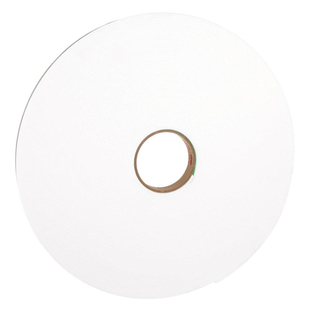 Double sided white polyethylene foam tape roll for industrial mounting