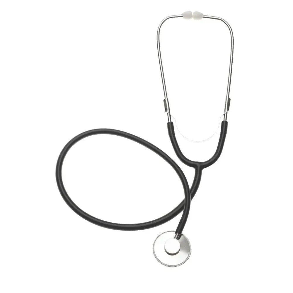 Black Single Head Stethoscope – Lightweight