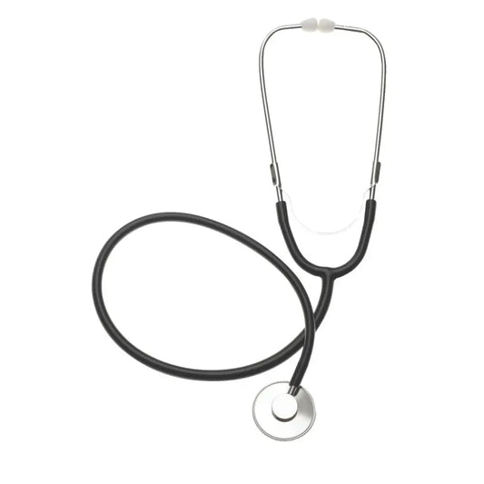Black Single Head Stethoscope – Lightweight