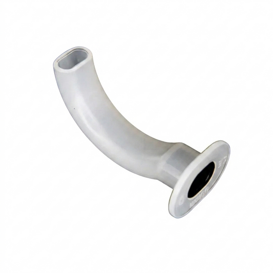 Black Size 1 Guedel oropharyngeal airway, 60mm, for pediatric emergency airway management.